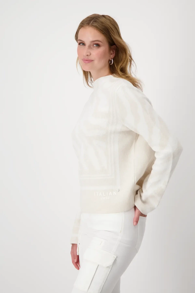 Monari Pullover mit Tigermuster VIP-Rabatte