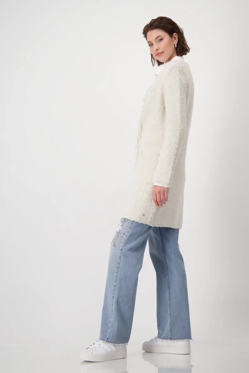 Monari Strickmantel mit Lurex Letzte 3 Tage