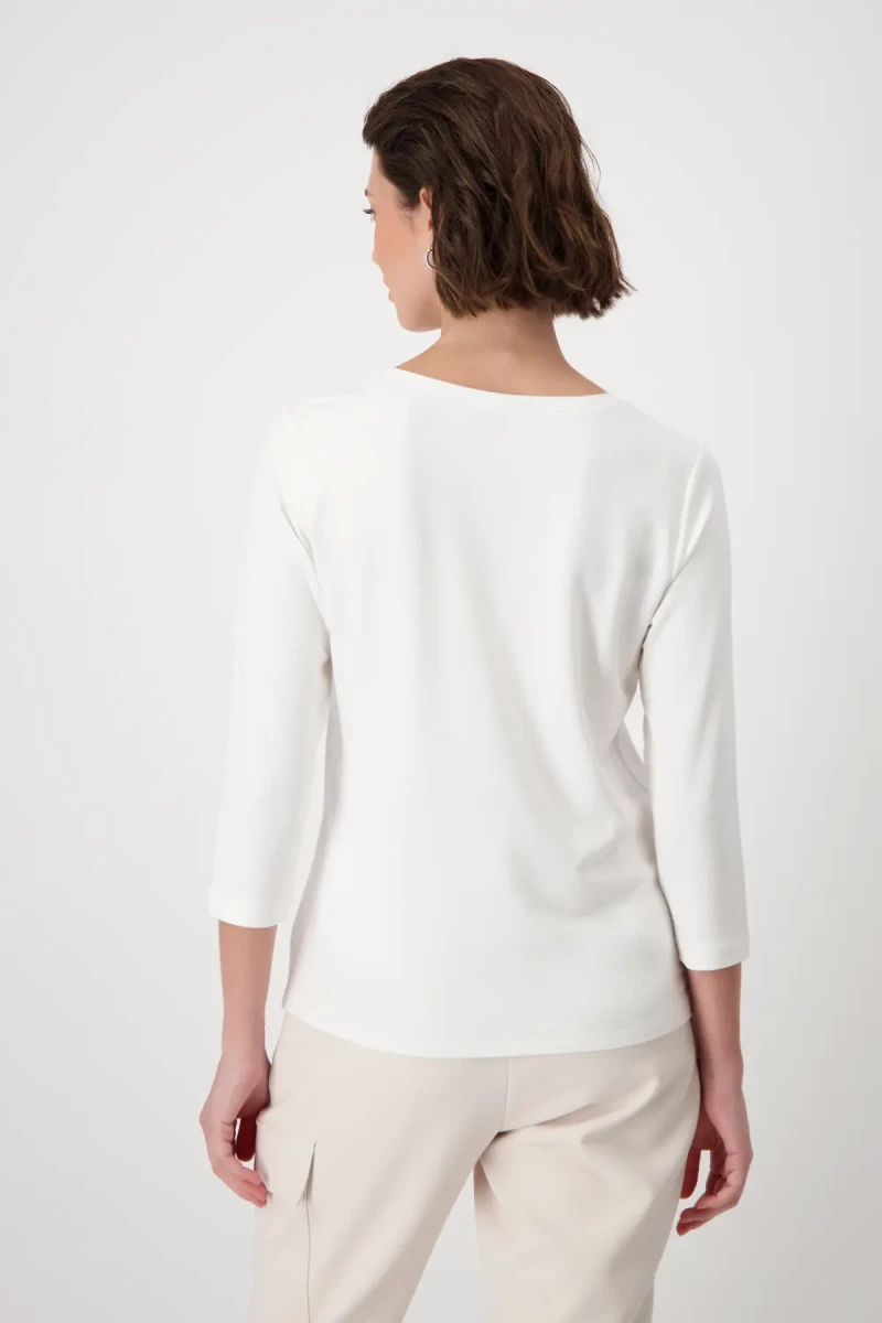 Monari Shirt mit High Heels Print Letzter Tag