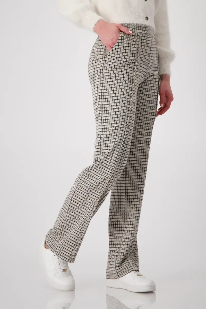 Monari Hose mit Karomuster Bis zu 50% Rabatt