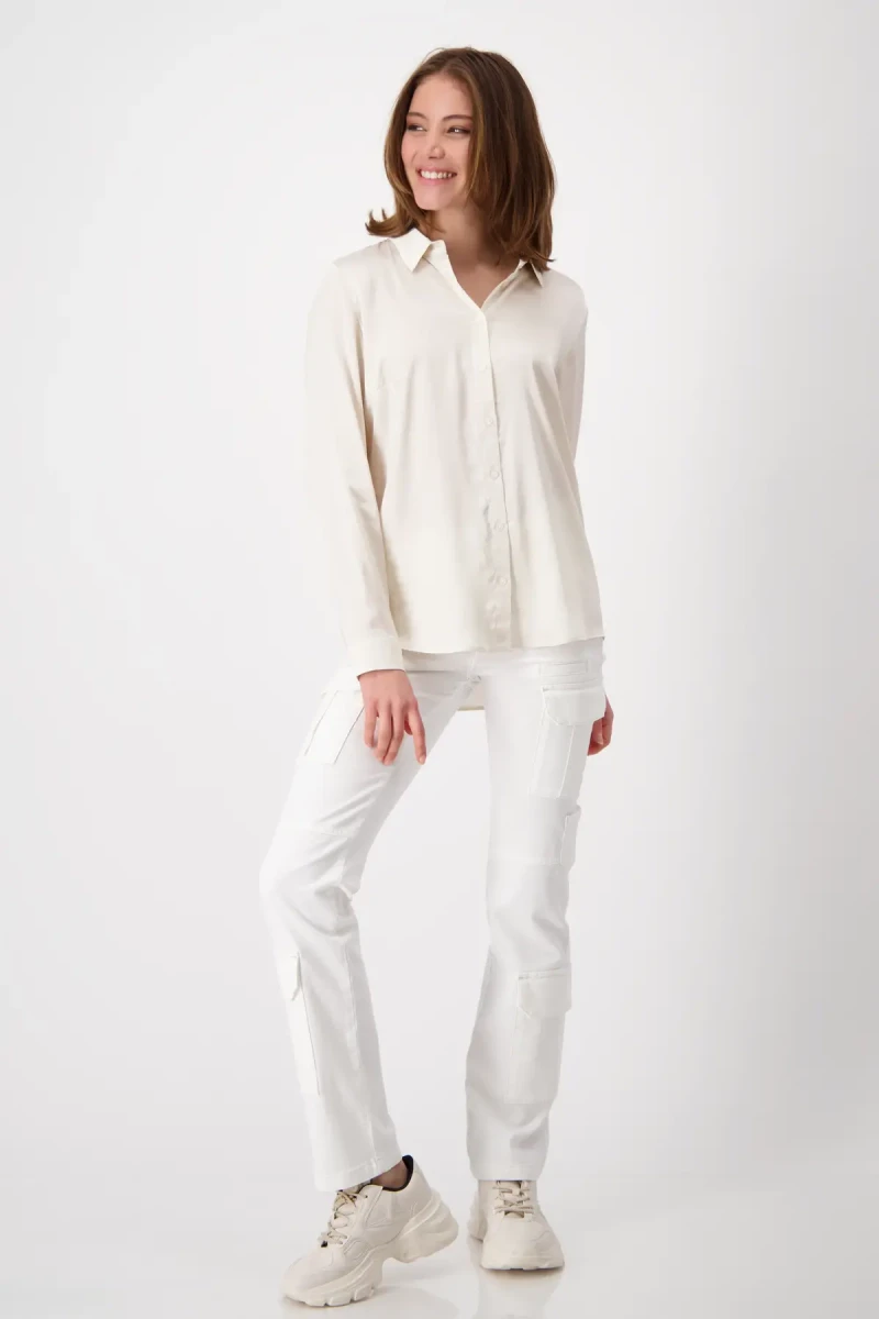 Monari Satin Bluse Bis zu 60% Rabatt