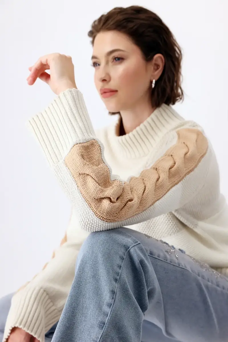 Monari Pullover Colorblocking Vierteljährliche Förderung