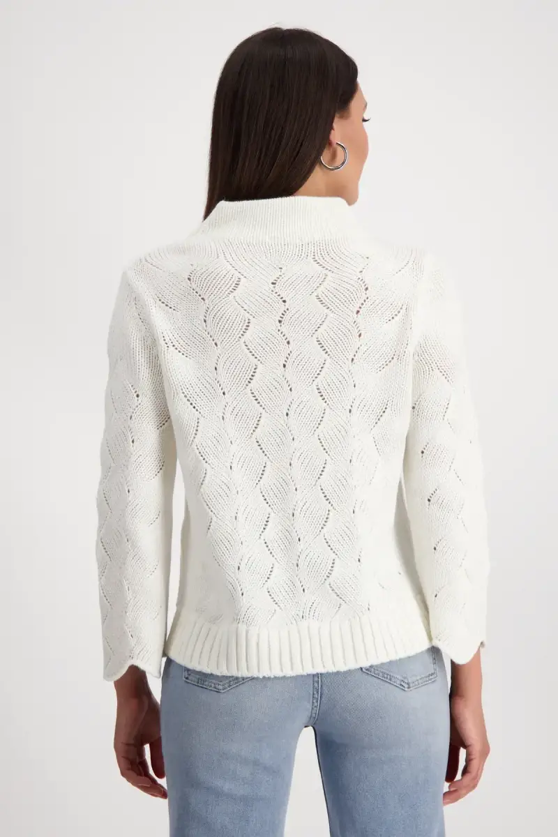 Monari Pullover mit Zopfmuster Bis zu 55% Rabatt