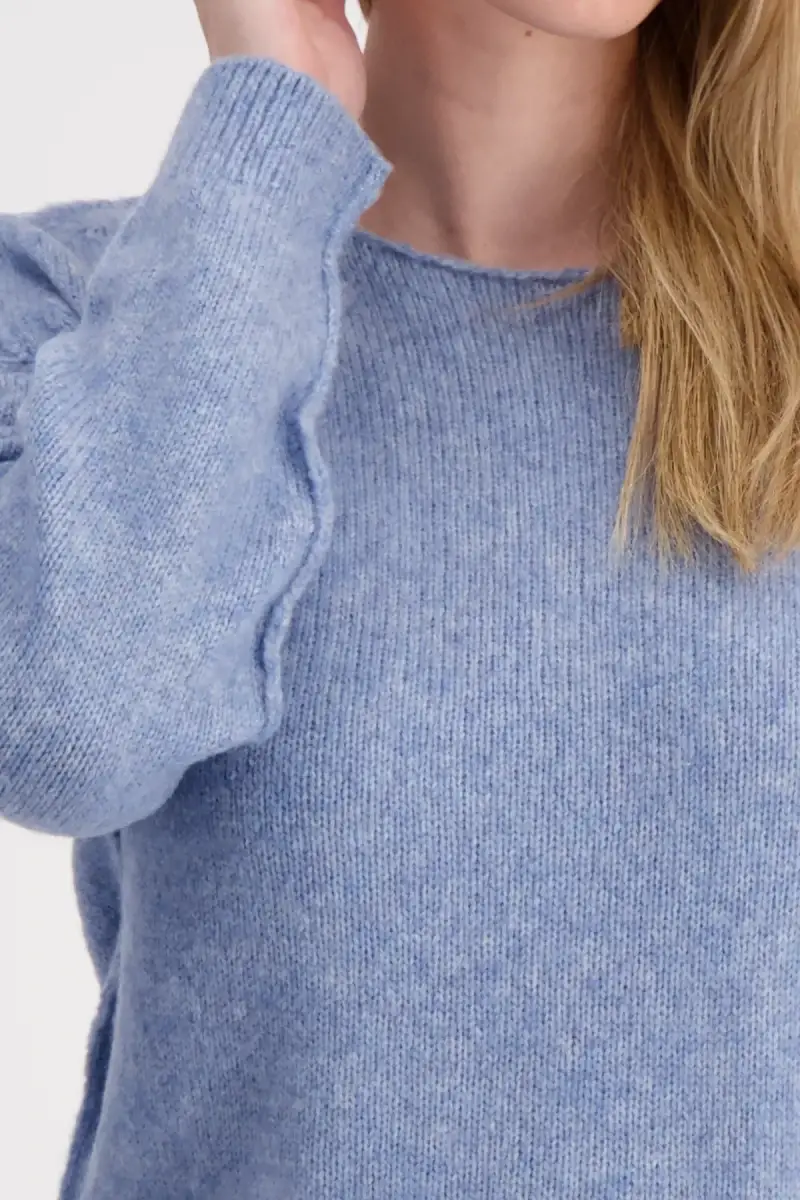 Monari Strickpullover mit Außennähten Im Verkauf