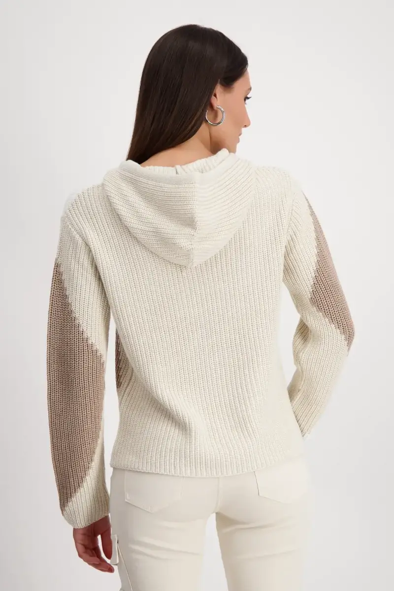 Monari Kapuzenpullover mit Rauten zollfrei