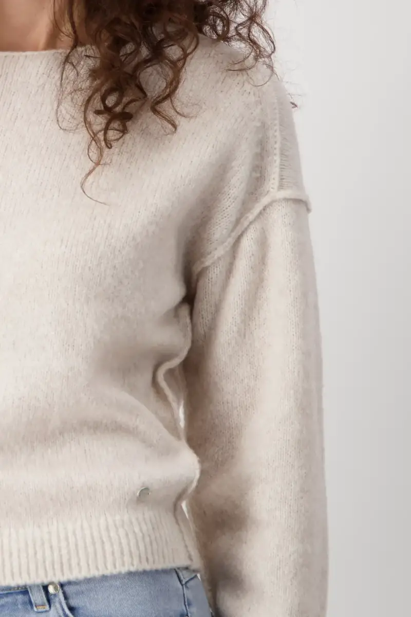 Monari Strickpullover mit Außennähten Rabatte dieses Monats