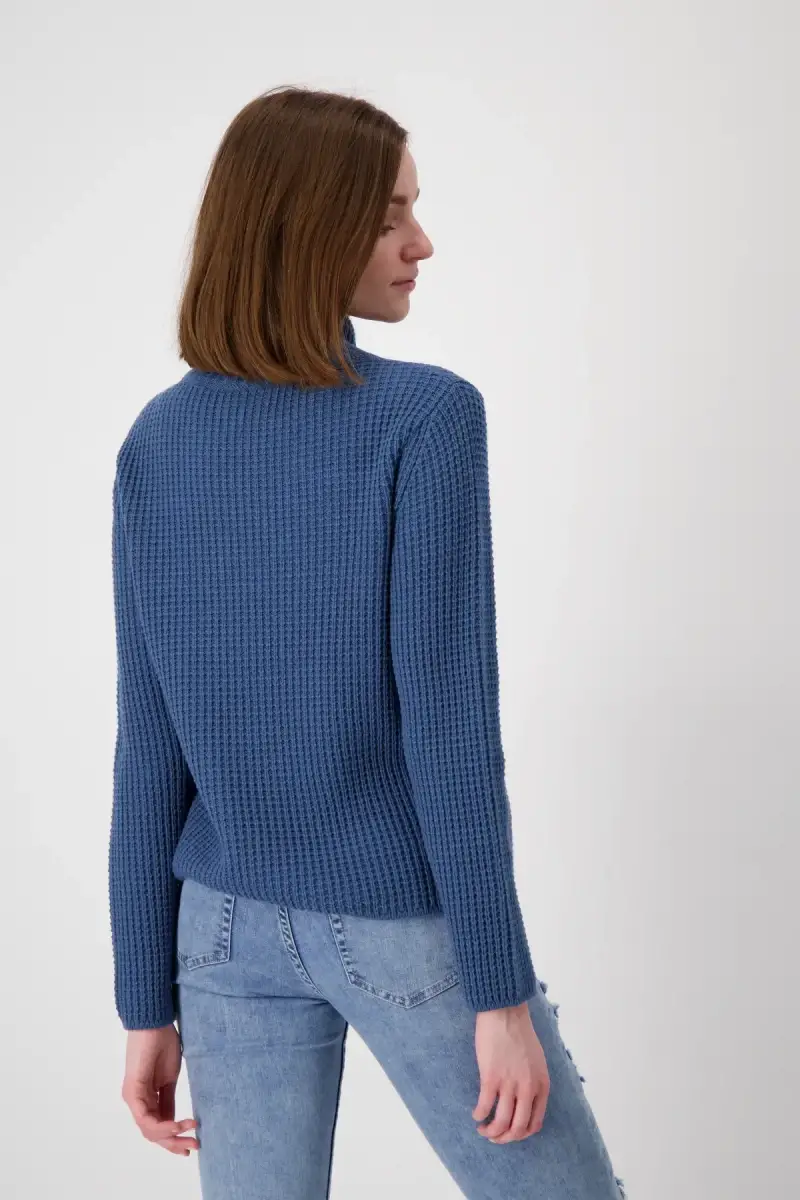 Monari Strickpullover mit Stehkragen Angebote