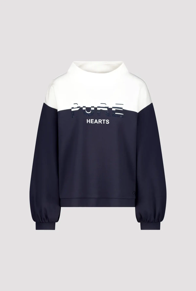 Monari Pure Colorblock Sweatshirt Fabrikverkauf