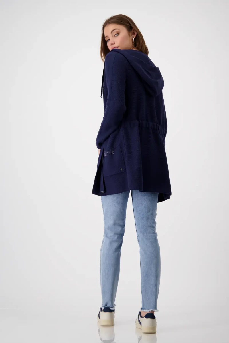 Monari Strickjacke mit Taillenband Fabrikpreis