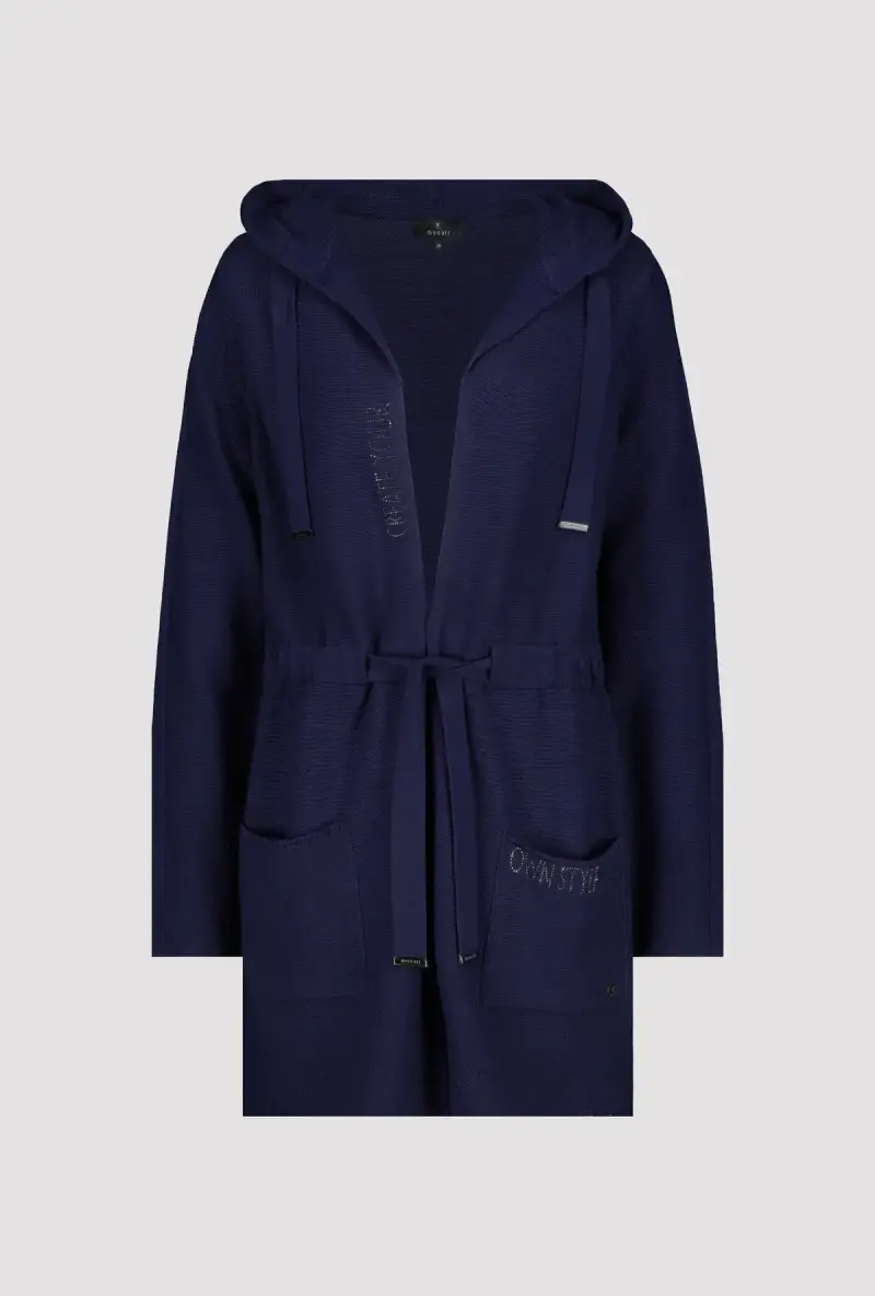 Monari Strickjacke mit Taillenband Fabrikpreis