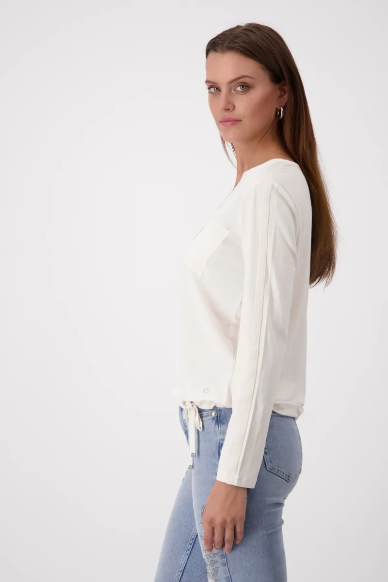 Monari Blusenshirt mit Strasssteine Rabatt