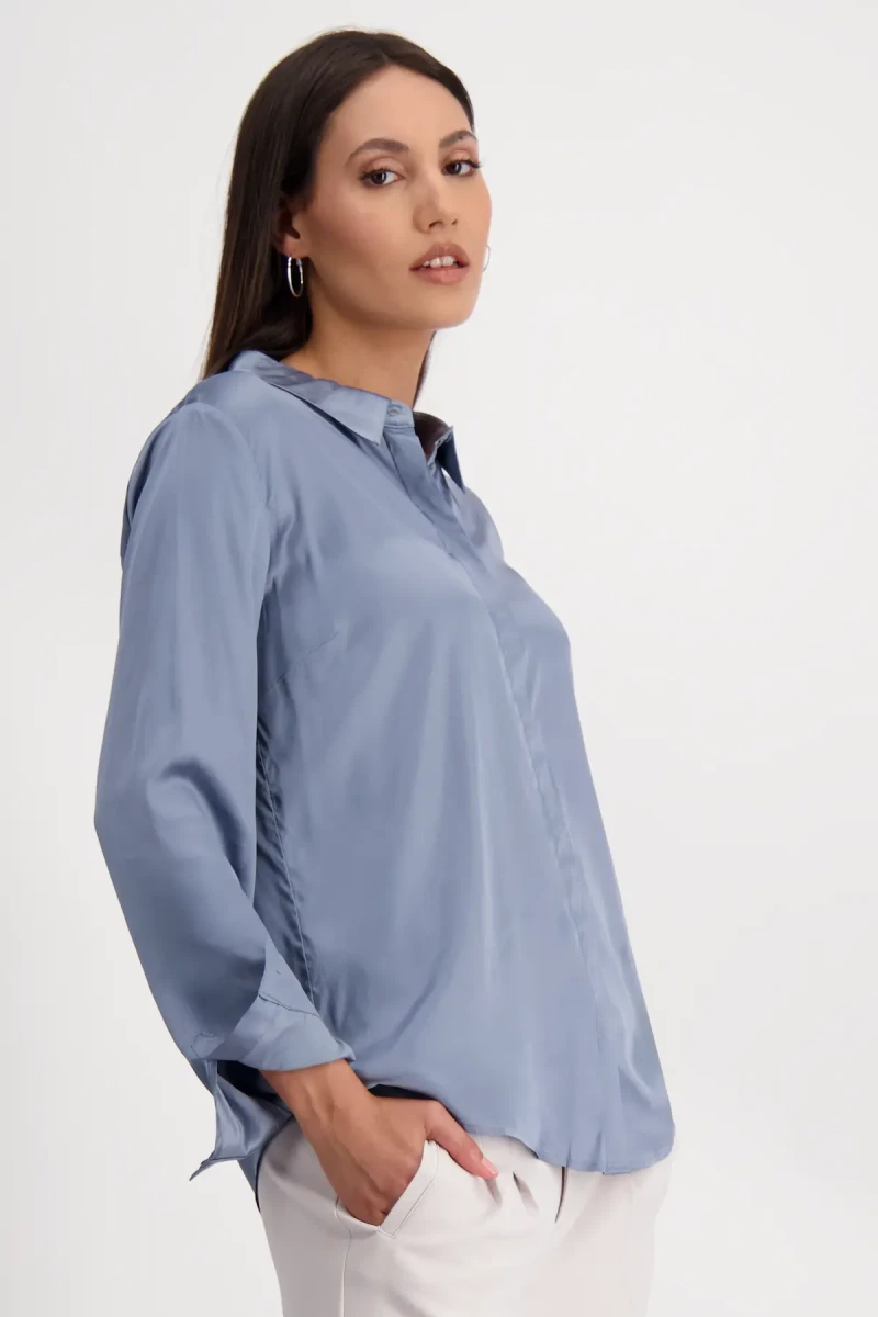 Monari Satin Bluse Großer Ausverkauf