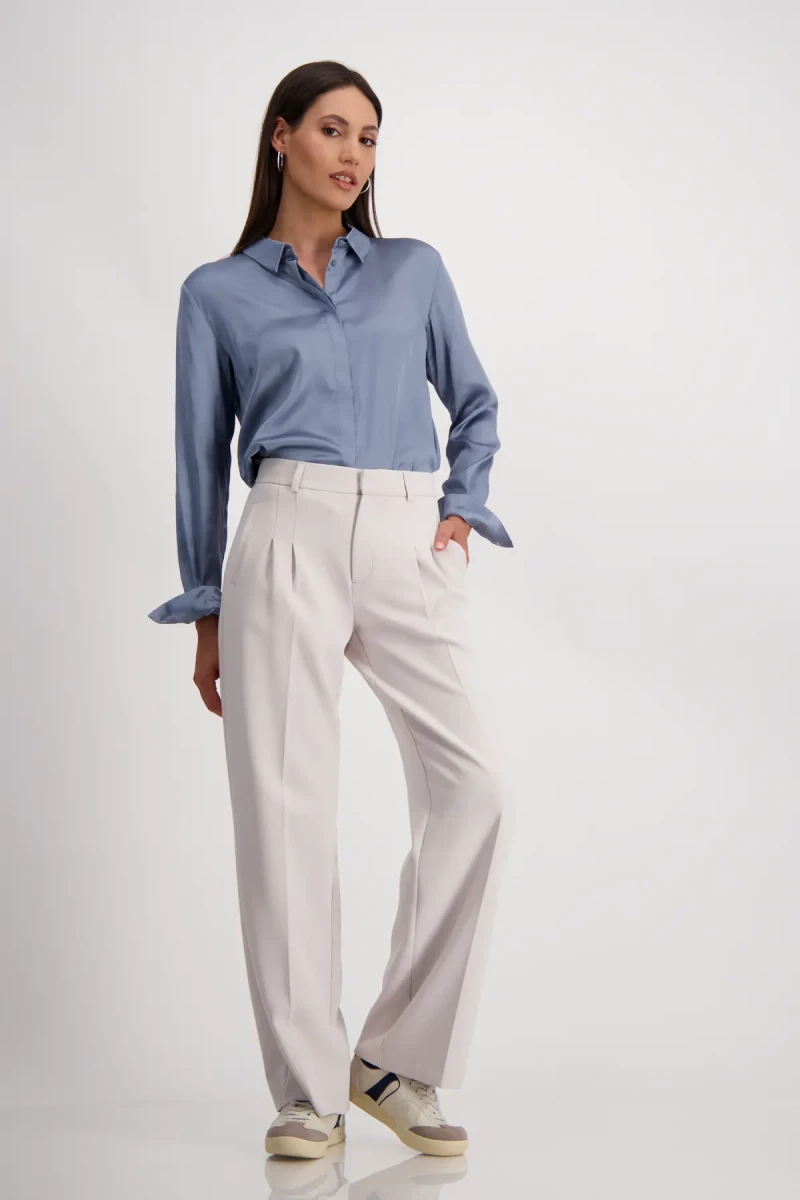 Monari Satin Bluse Großer Ausverkauf