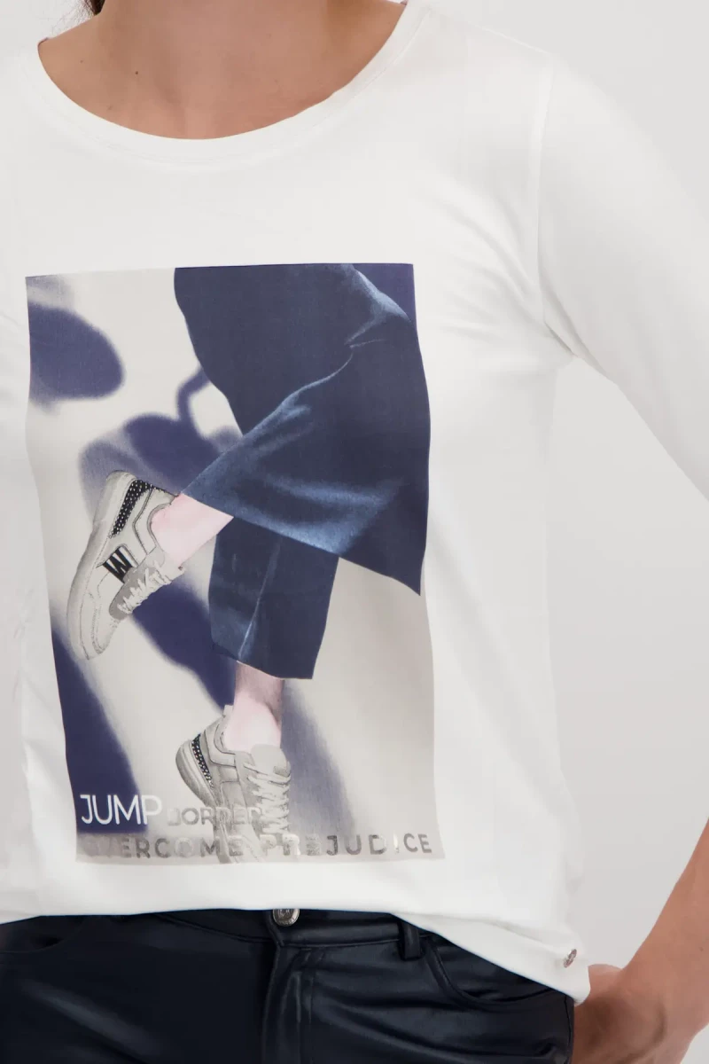 Monari Shirt mit Print Weihnachtsangebot