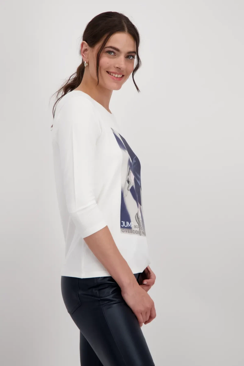 Monari Shirt mit Print Weihnachtsangebot