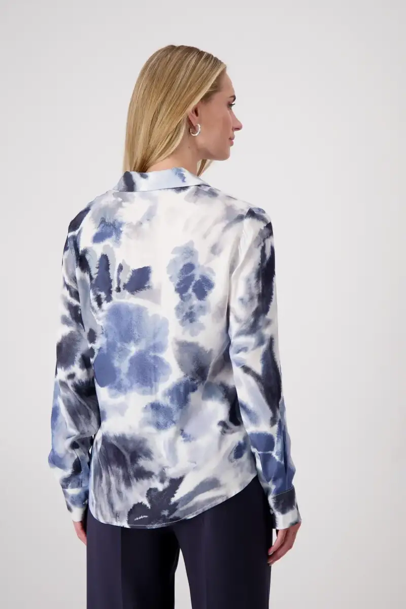 Monari Hemdbluse mit Blumenmuster Muttertagsangebot