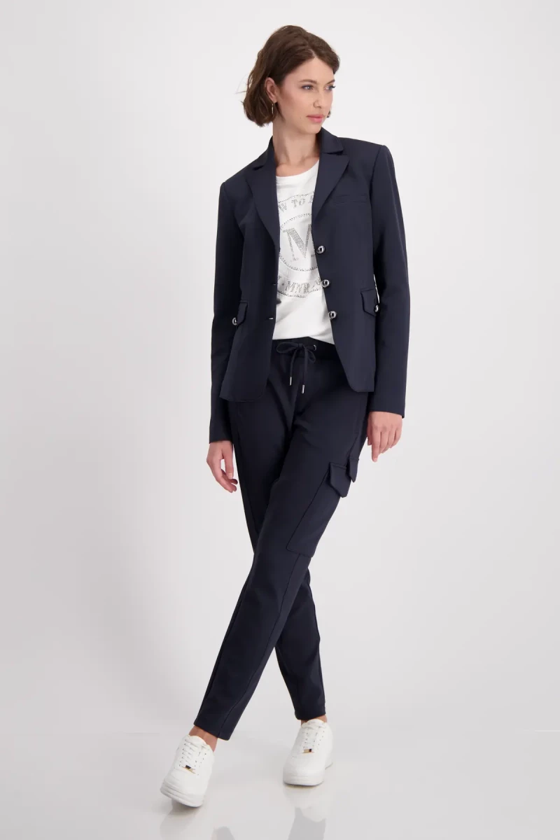 Monari Shirt mit Emblem Print Neueste Mode