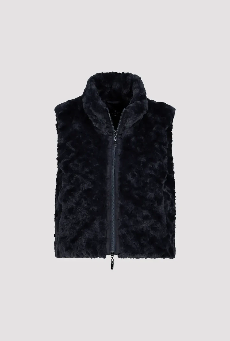 Monari Cropped-Weste mit Taschen Online Outlet