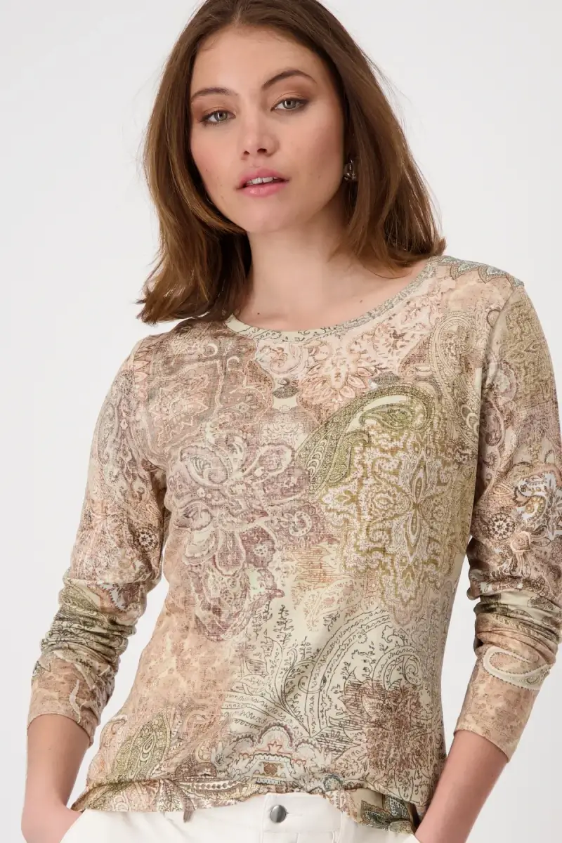 Monari Shirt mit Paisleymuster Bestseller