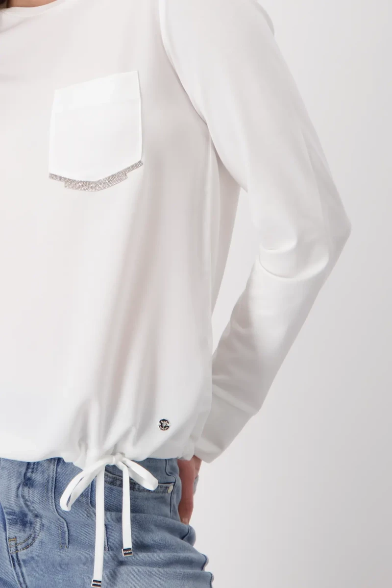 Monari Blusenshirt mit Schmucktasche Tägliche Deals