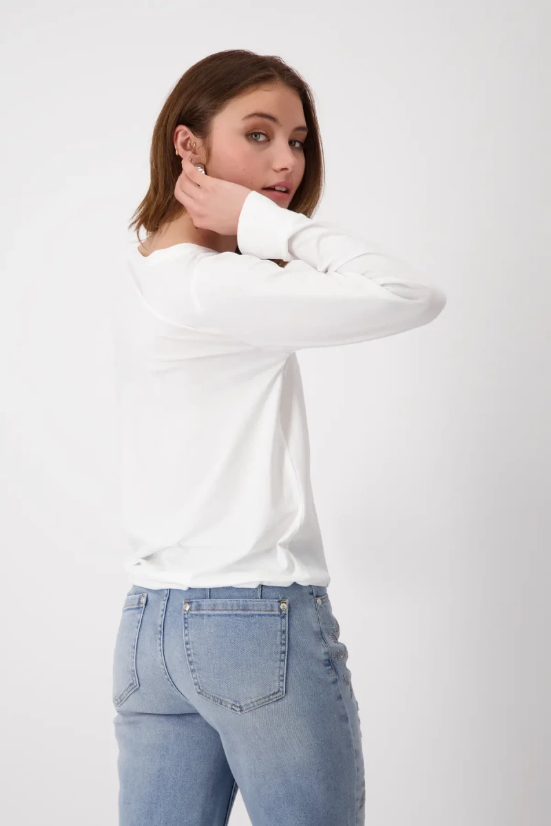 Monari Blusenshirt mit Schmucktasche Tägliche Deals