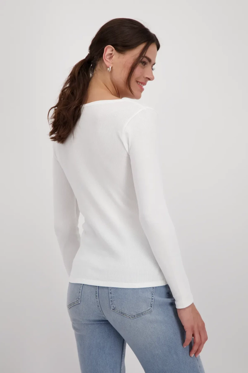 Monari Basic Shirt aus Pima Baumwolle VIP-Rabatte