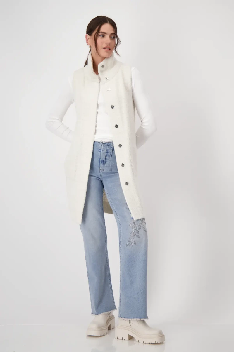 Monari Basic Shirt aus Pima Baumwolle VIP-Rabatte
