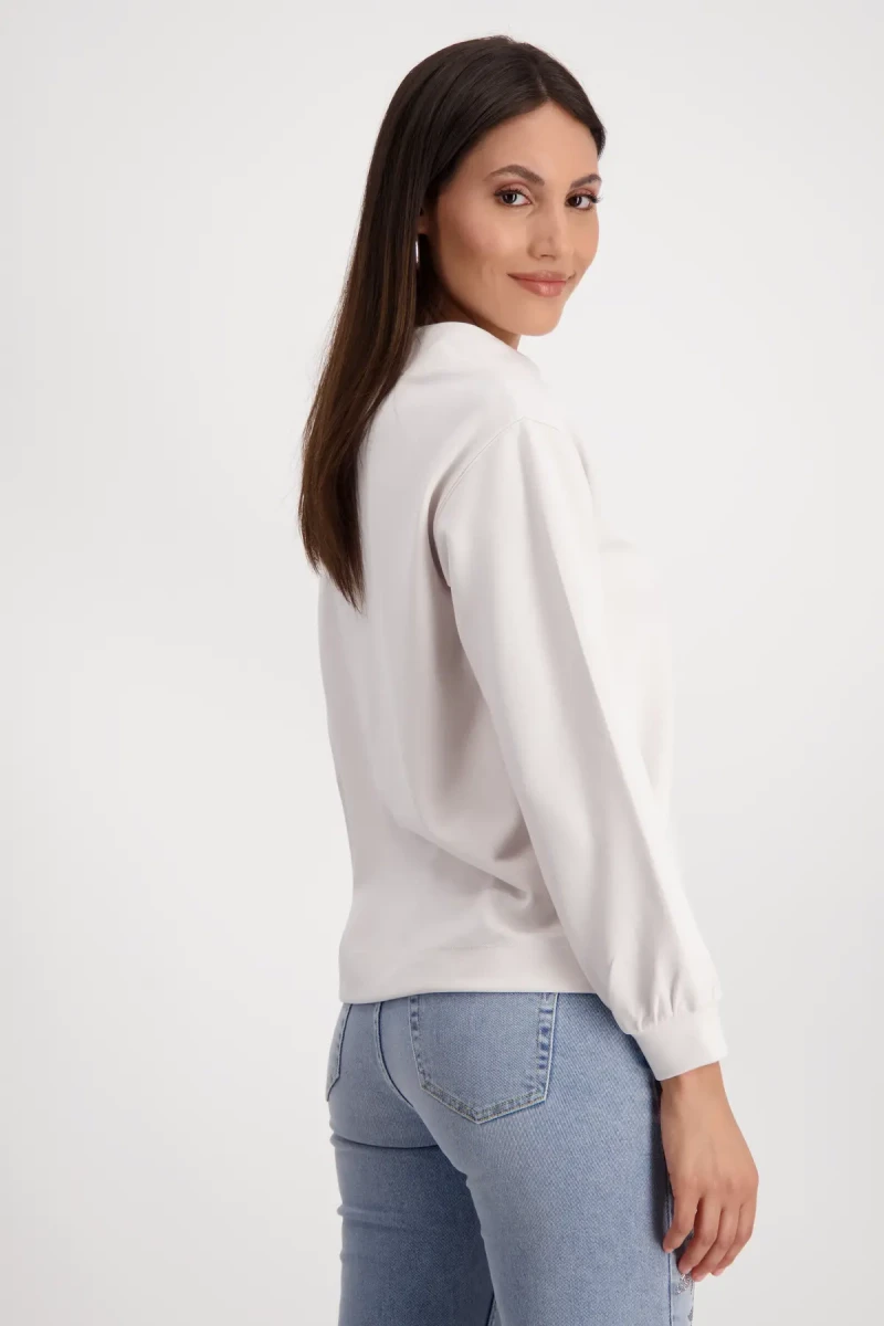 Monari Sweatshirt mit Stehkragen Wochenangebot