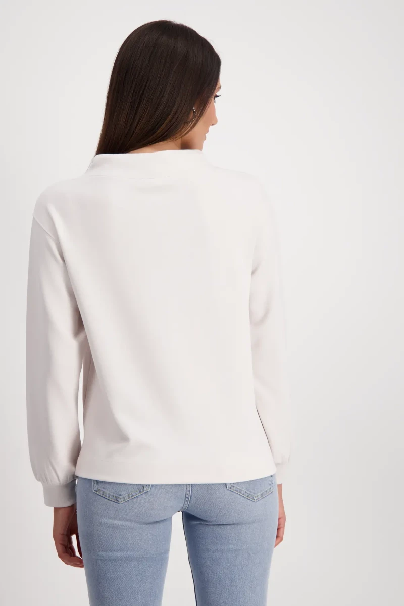 Monari Sweatshirt mit Stehkragen Wochenangebot