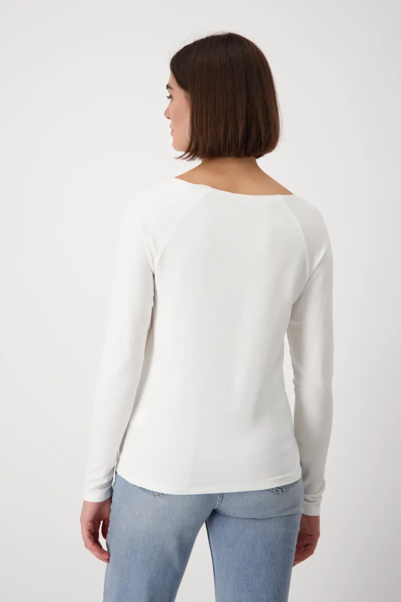 Monari Shirt mit Parfüm Flakons Print Kostenlose Rückgabe