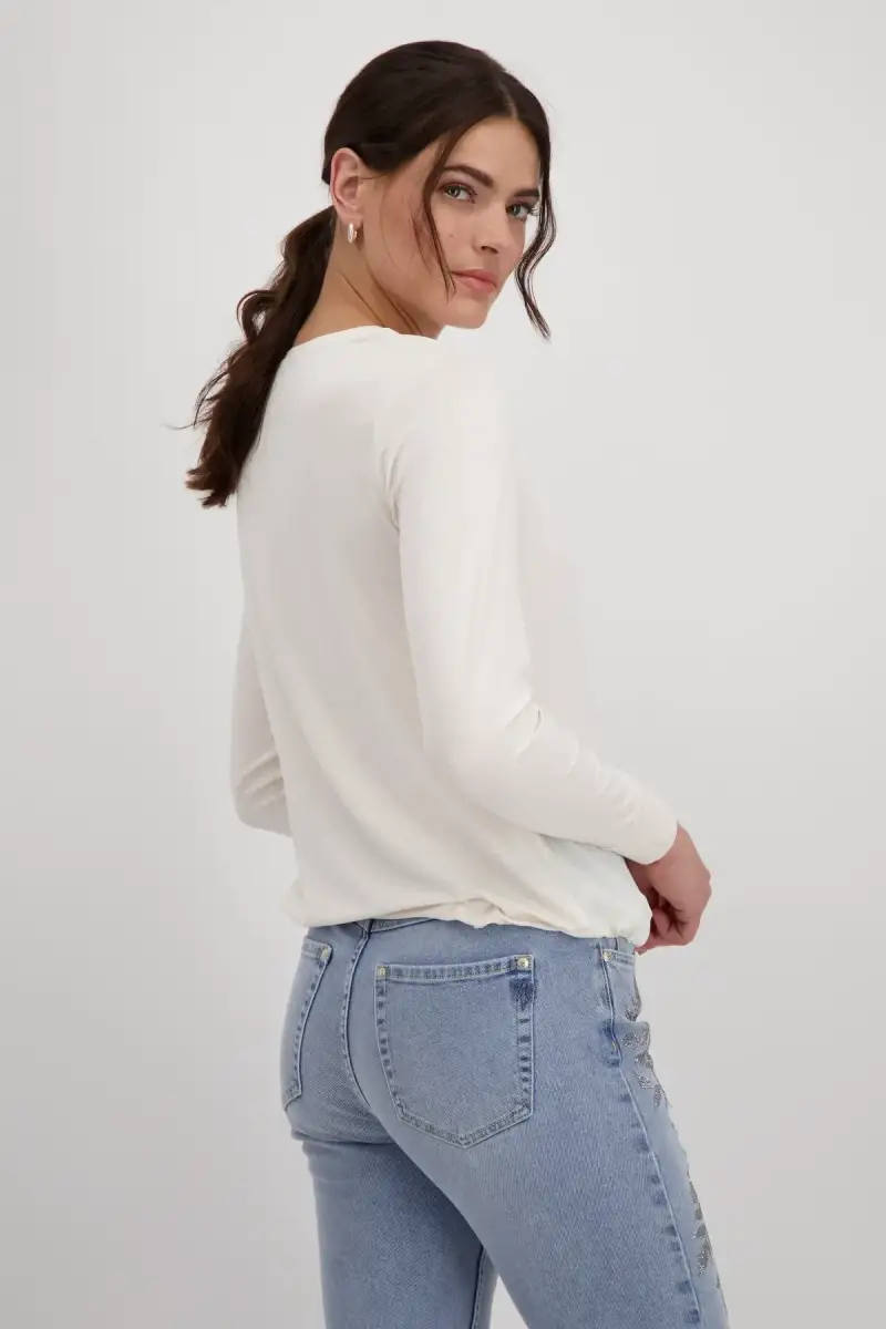 Monari Blusenshirt mit Schmucktasche Letzter Tag