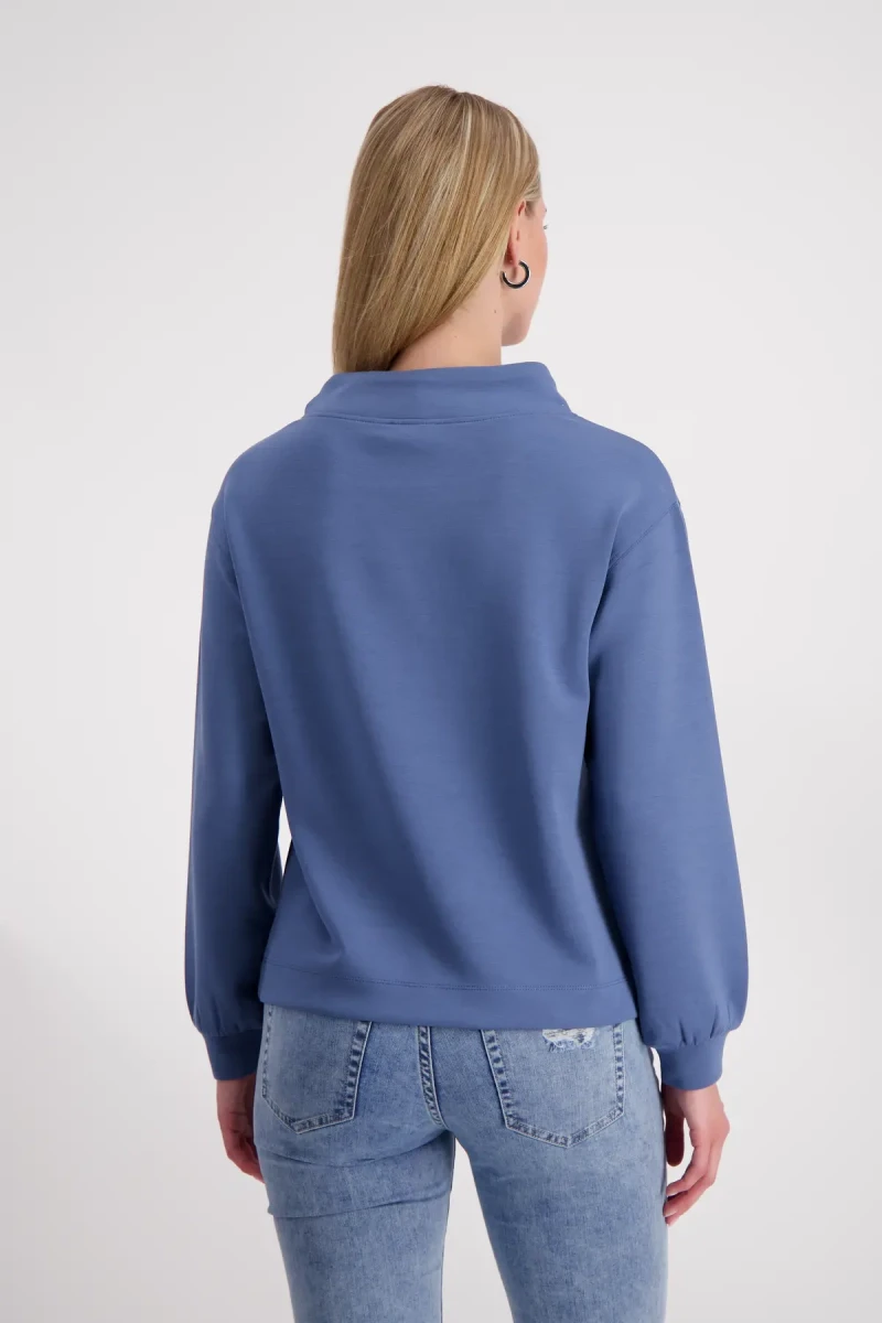 Monari Sweatshirt mit Stehkragen Bis zu 50% Rabatt