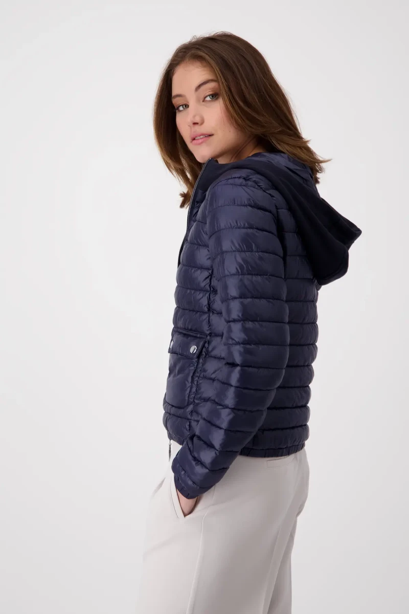 Monari Steppjacke mit Sweat Bis zu 60% Rabatt