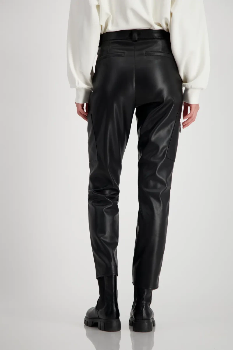 Monari Lederimitat Hose Clearance-Verkauf