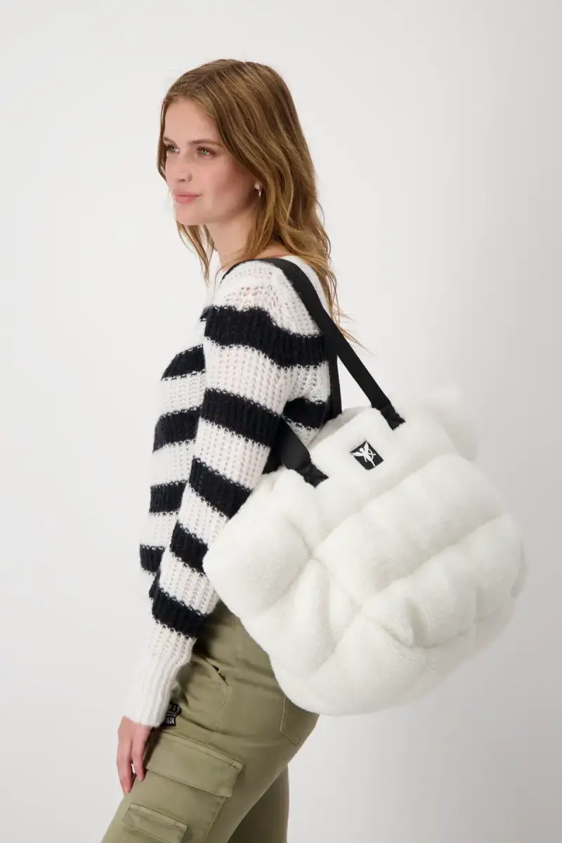 Monari Teddyfell Tasche Fabrikladen