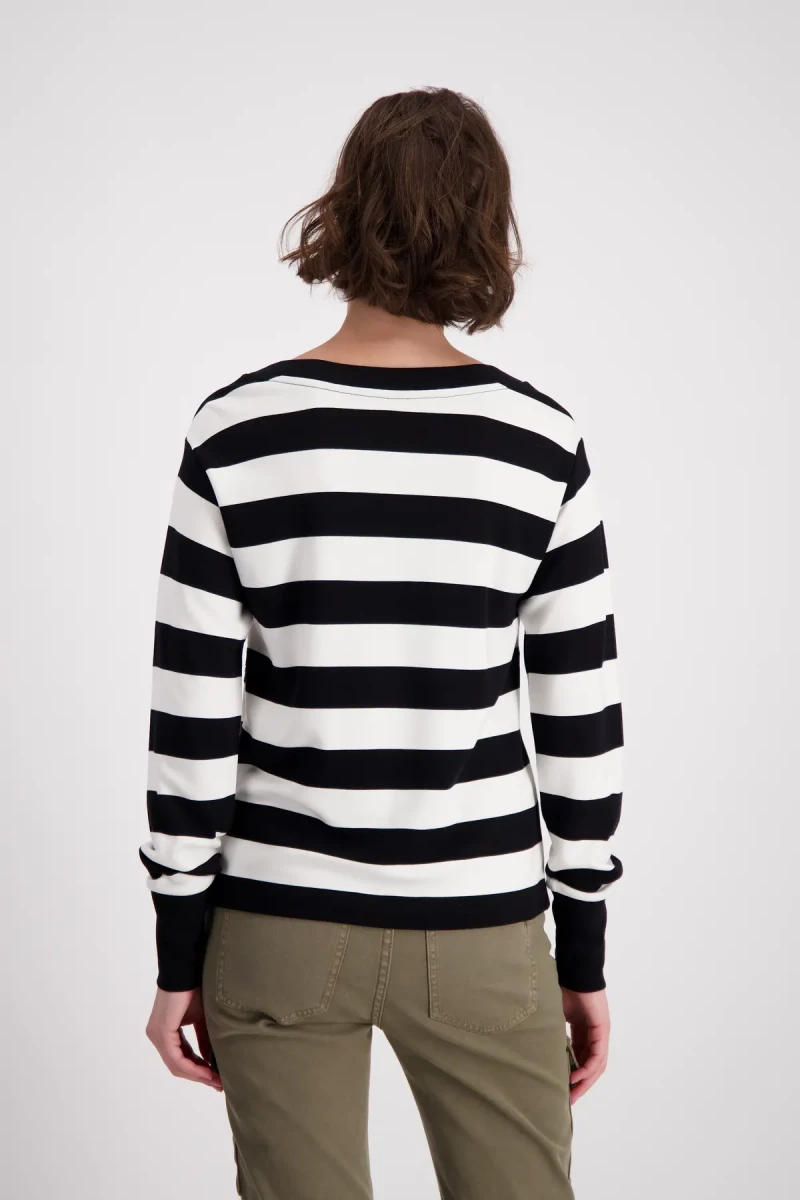 Monari Sweatshirt mit tonigen Pailletten 50% Rabatt für begrenzte Zeit