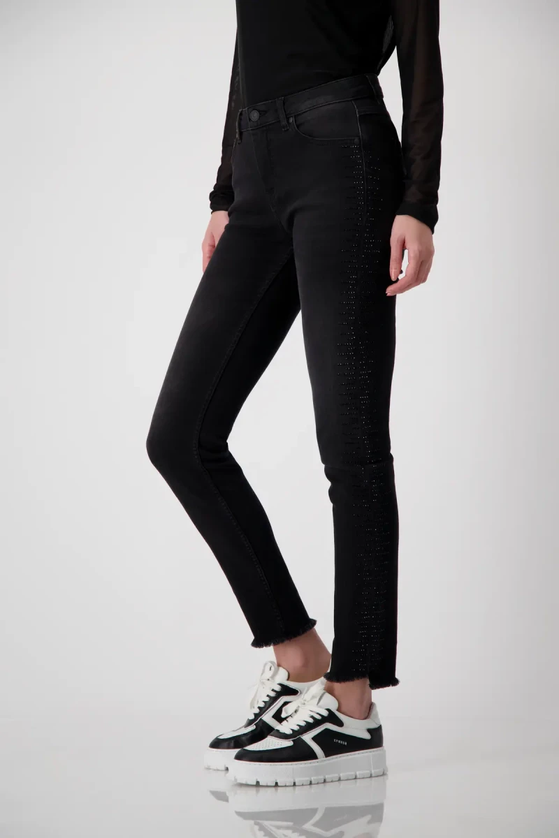 Monari Jeans mit Strass Auslauf