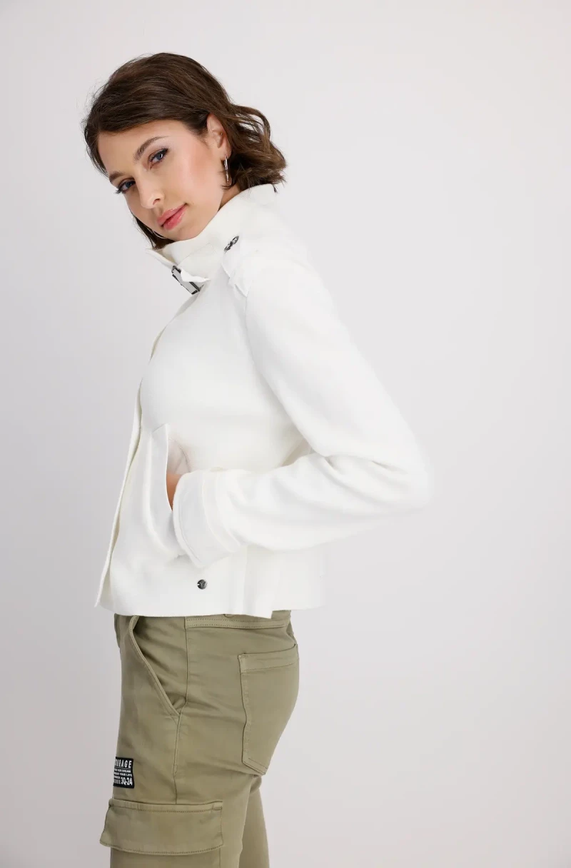Monari Kurze Trench Strickjacke Angebote