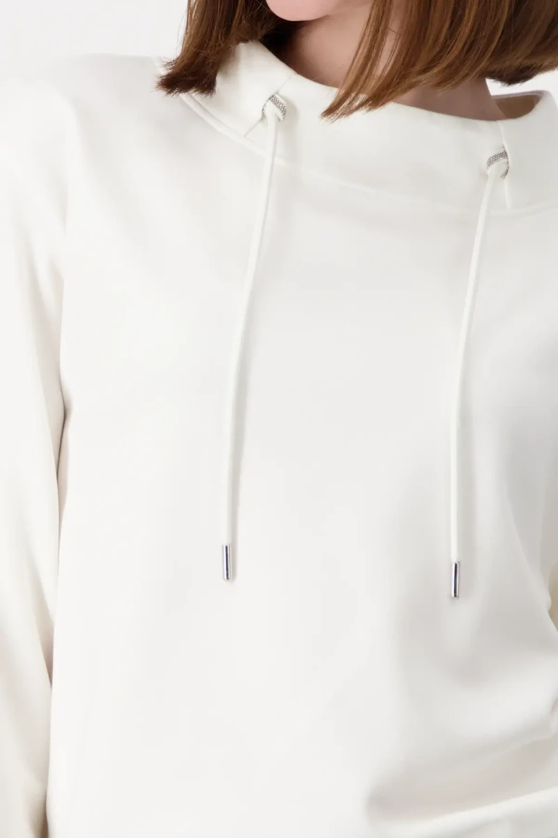 Monari Sweatshirt mit Stehkragen Fabrikverkauf