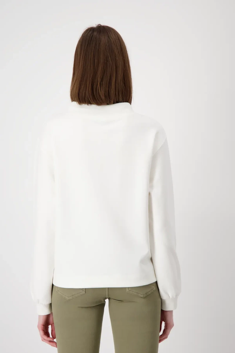 Monari Sweatshirt mit Stehkragen Fabrikverkauf