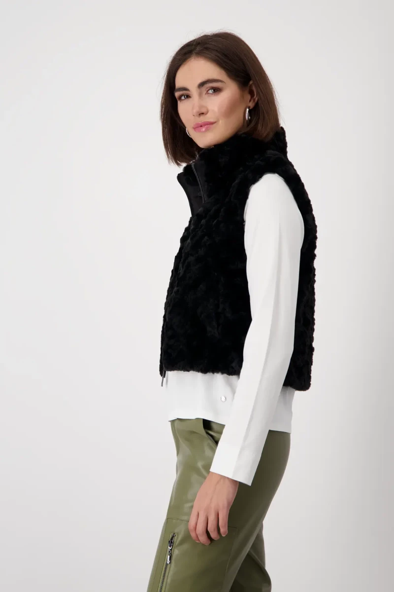 Monari Cropped-Weste mit Taschen Meist gekauft
