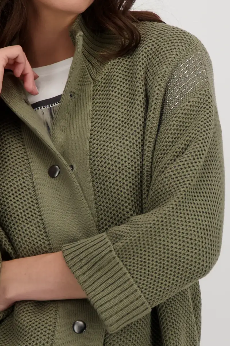 Monari Strickjacke mit Wabenmuster Limitierter Zeitrabatt
