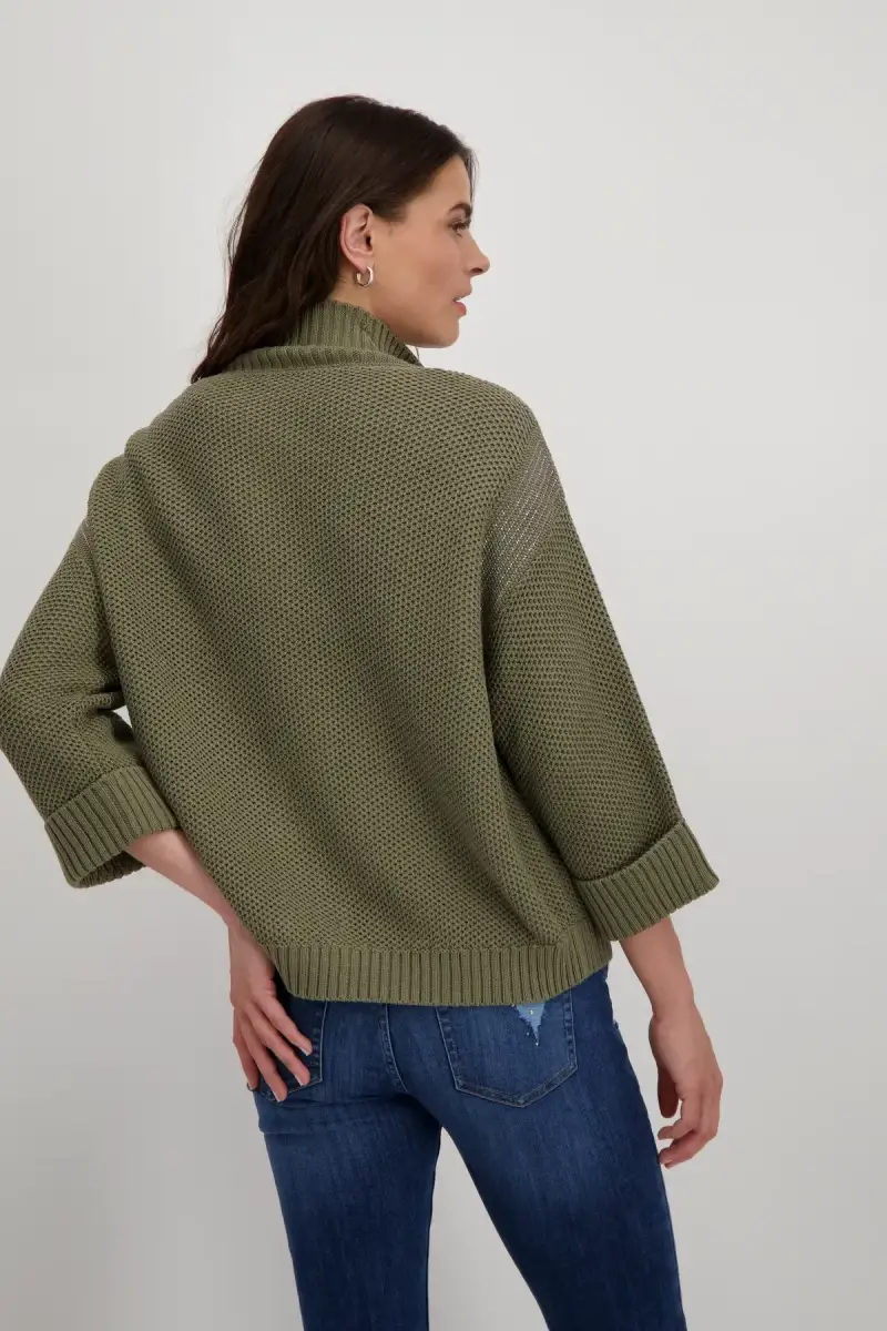 Monari Strickjacke mit Wabenmuster Limitierter Zeitrabatt