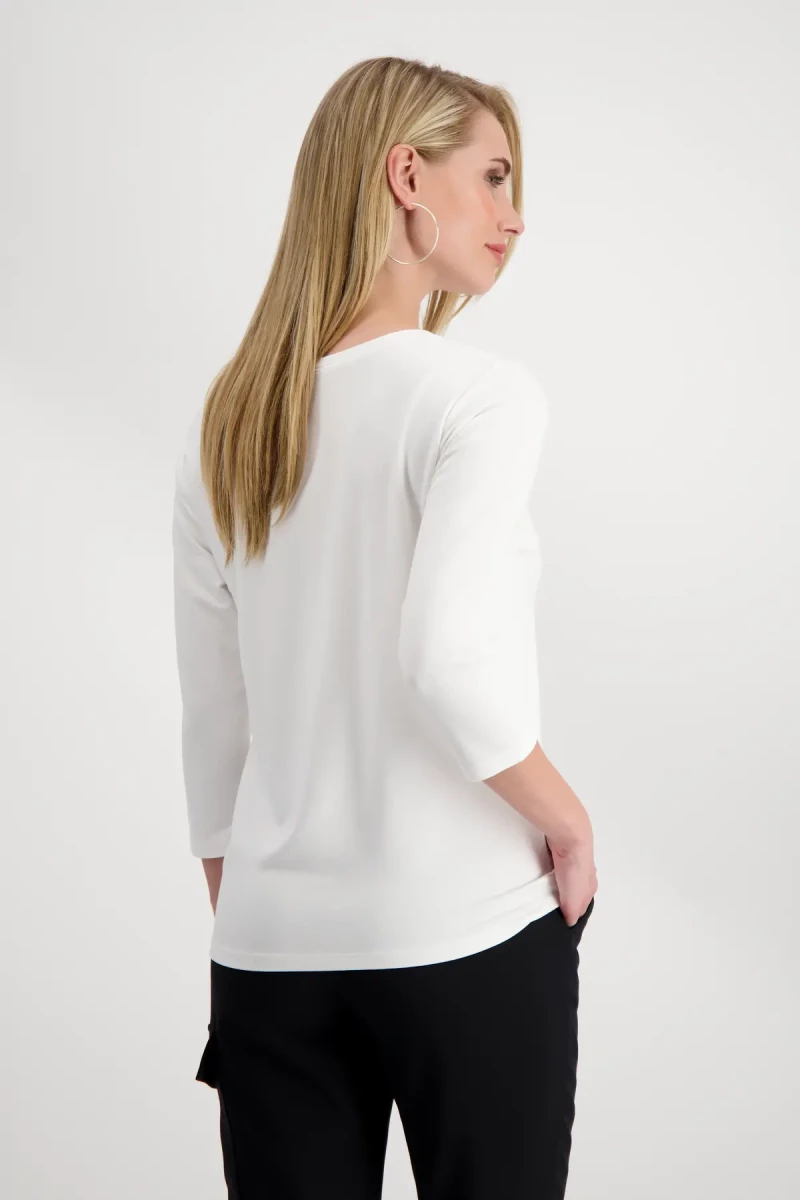 Monari Shirt mit Frauen Print Rabatt