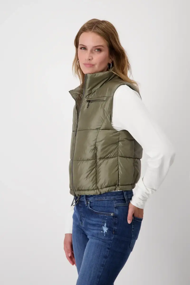 Monari Weste mit Stehkragen Günstig kaufen