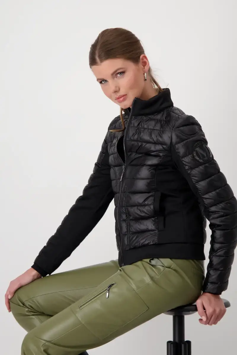 Monari Steppjacke mit Neopren Saisonschlussverkauf