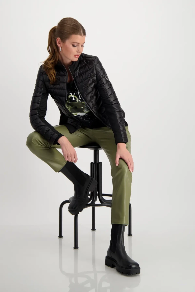 Monari Steppjacke mit Neopren Saisonschlussverkauf