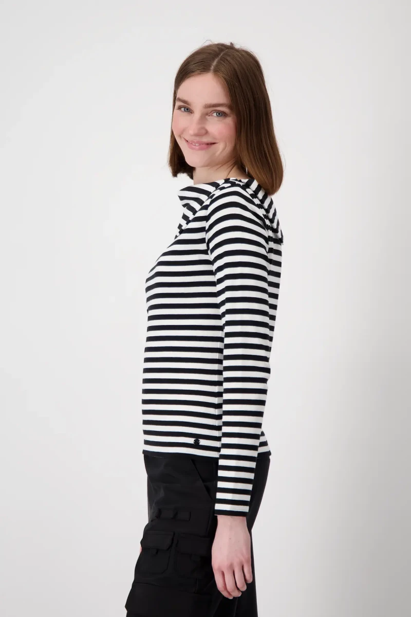 Monari Shirt mit Streifenmuster Weihnachtsangebot
