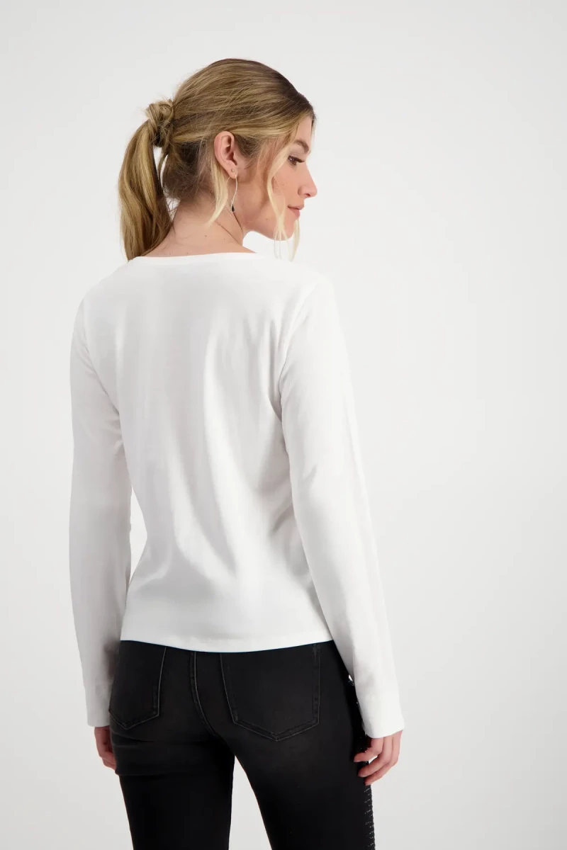 Monari Shirt mit Strass Schrift Vatertagsangebot
