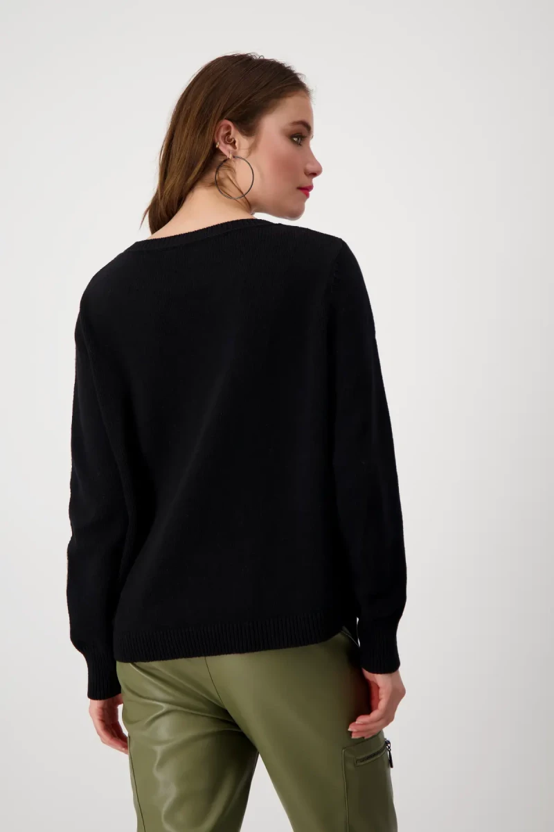 Monari Pullover mit Strass Lagerräumung